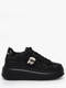 black glitter mono