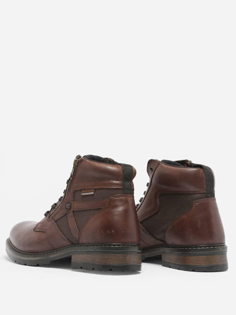 Boots Eternel In Leather Redskins Brown men ETERNEL other view 3