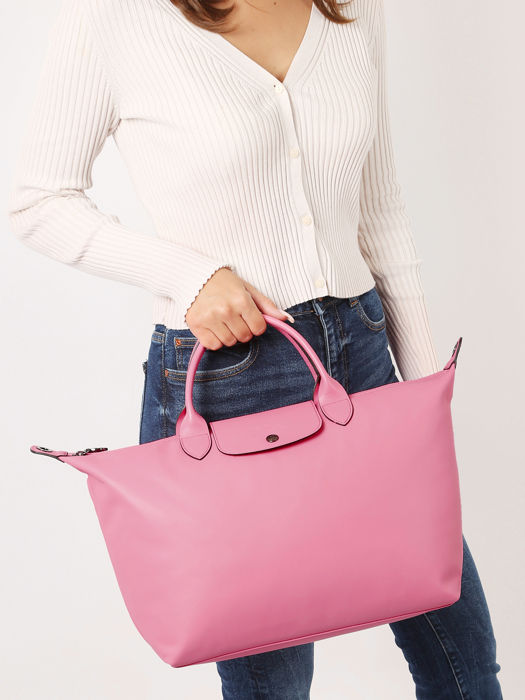 Longchamp Le pliage xtra Sacs porté main Rose