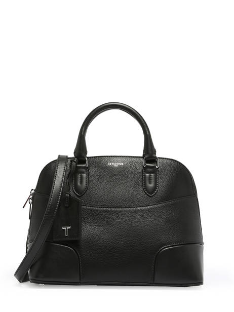 Satchel Romy Leather Le tanneur Black romy TROM1014