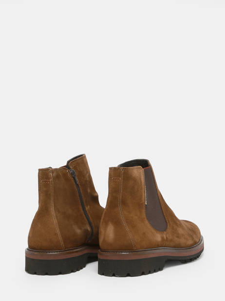 Chelsea Boots Benson In Leather Mephisto Brown men P5143617 other view 2