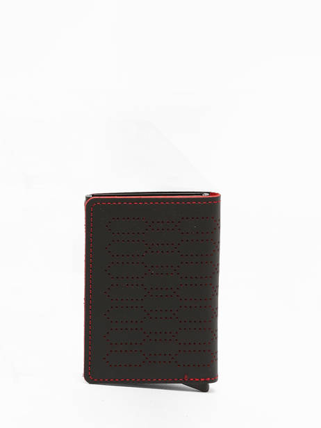 Card Holder Leather Secrid Black fuel SFU other view 2