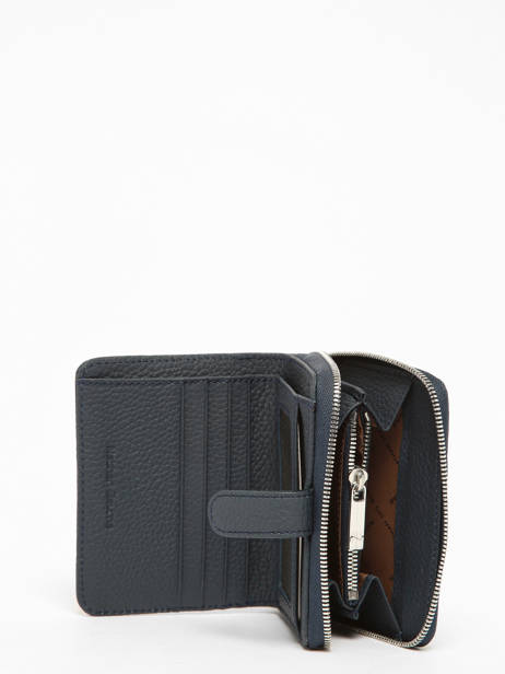 Leather Original N Wallet Nathan baume Blue original n 100253N other view 1