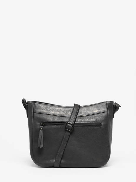Shoulder Bag Four Seasons Leather Milano Black four seasons SOPLB061 other view 4
