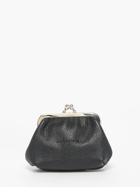 Leather Madras Coin Purse Etrier Blue madras EMAD654 other view 2