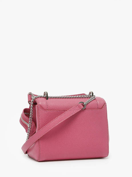 Small Leather Ninon Crossbody Bag Lancel Pink ninon A11745 other view 4