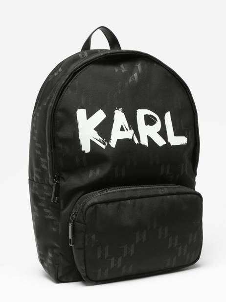 Backpack Karl lagerfeld Black k etch 236M3055 other view 2
