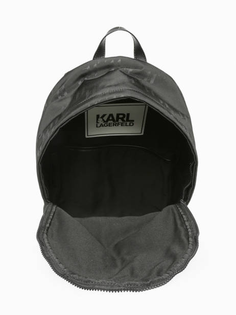 Backpack Karl lagerfeld Black k etch 236M3055 other view 3