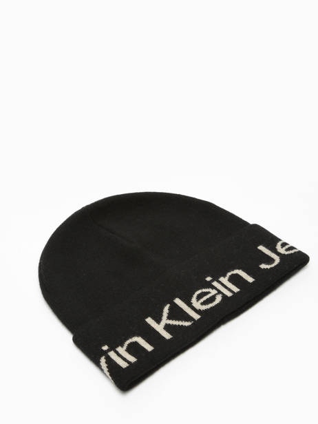 Beanie Calvin klein jeans Black logo K611271 other view 1