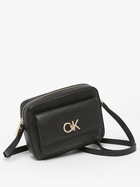 Crossbody Bag Re-lock Recycled Polyester Calvin klein jeans Black re-lock K611083 other view 2