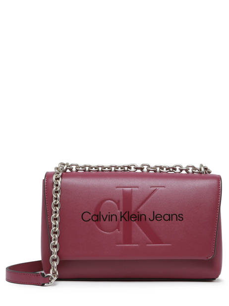 Crossbody Bag Sculpted Calvin klein jeans Violet sculpted K607198