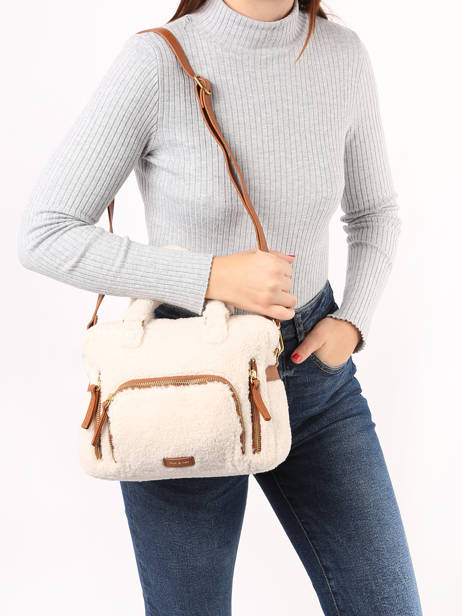 Shoulder Bag Teddy Nat et nin White teddy MINIMACT other view 1