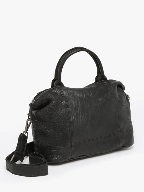 Sac Porté Main Leather Cuir Biba Noir leather FRA2L vue secondaire 2