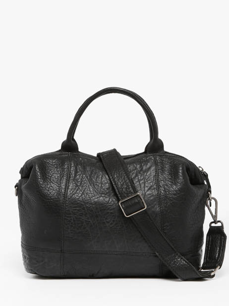 Sac Porté Main Leather Cuir Biba Noir leather FRA2L vue secondaire 4