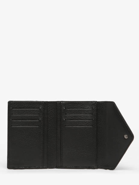 Wallet Leather Yves renard Black enveloppe 29223 other view 1