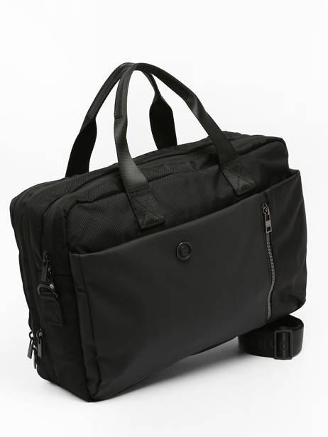 Business Bag Serge blanco Black control CTL41007 other view 2
