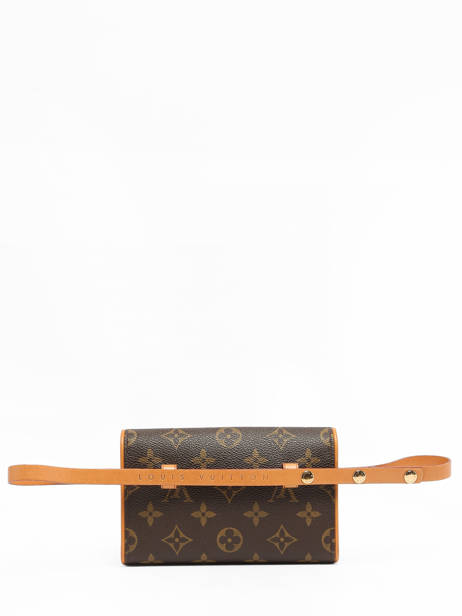 Preloved Louis Vuitton Waist Bag Florentine Monogram Brand connection Brown louis vuitton AAX5645 other view 4
