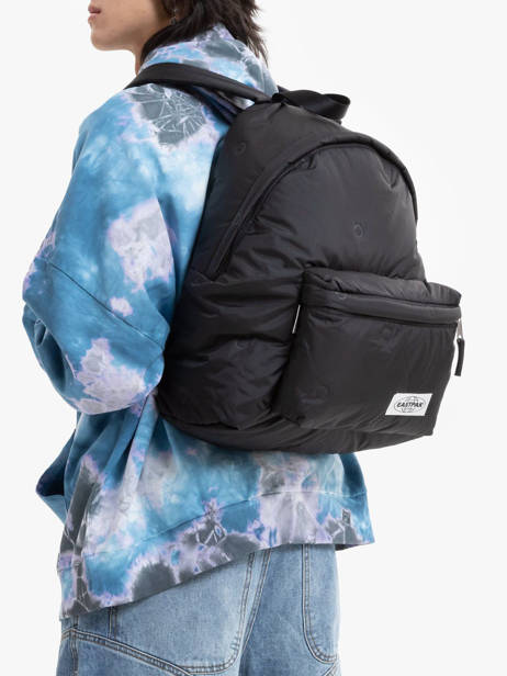 1 Compartment  Backpack Eastpak Black puff K620PUF other view 1