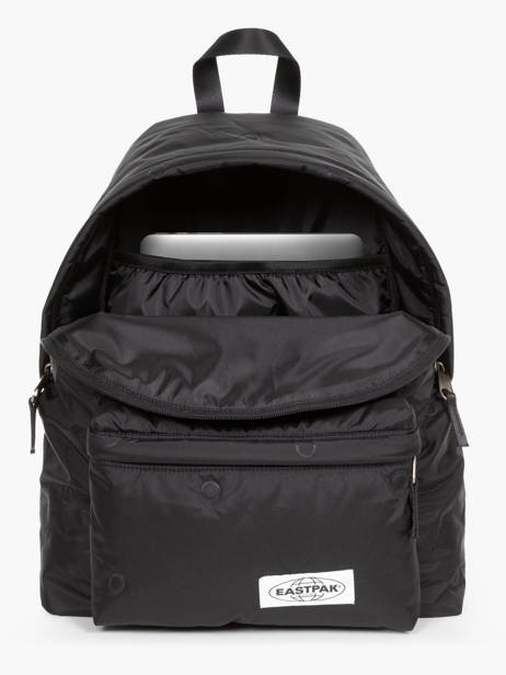 1 Compartment  Backpack Eastpak Black puff K620PUF other view 2
