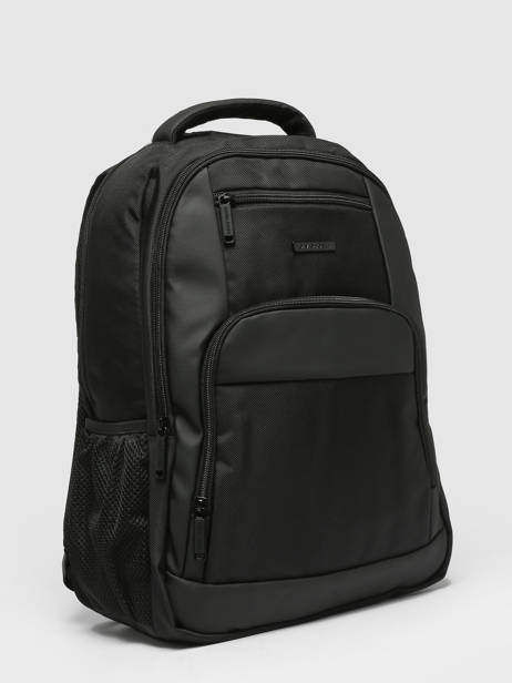 Backpack With Usb Port David jones Black business PC044 other view 2