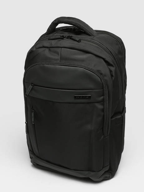Backpack David jones Black business PC045 other view 1