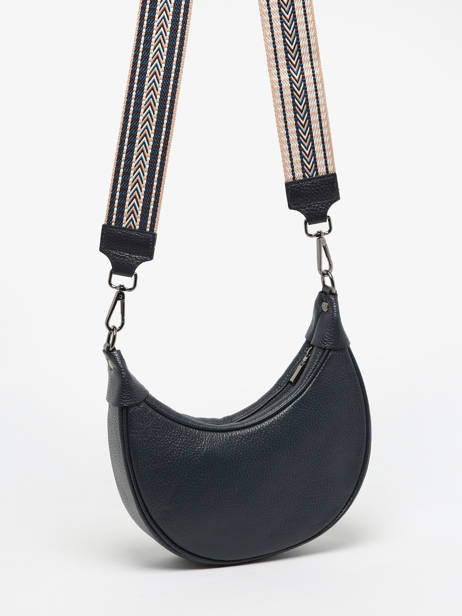 Shoulder Strap Milano Blue caviar CA22116 other view 2