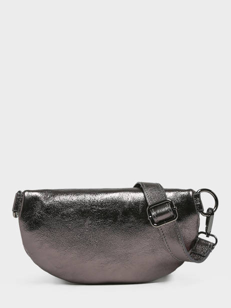 Leather Nine Belt Bag Milano Gray nine NI19091N other view 4