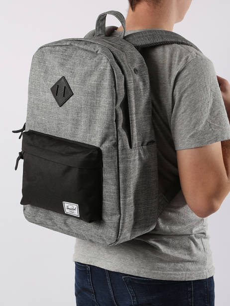 Backpack Heritage 1 Compartment + 15'' Pc Herschel Gray classics 10007 other view 2