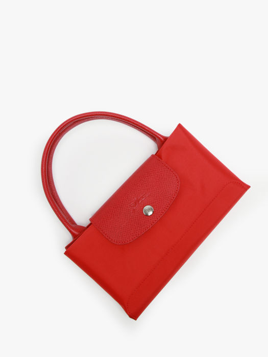 Longchamp Le pliage green Handbag Red
