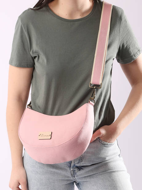 Crossbody Bag Figuier Woomen Pink figuier WFIG01 other view 1