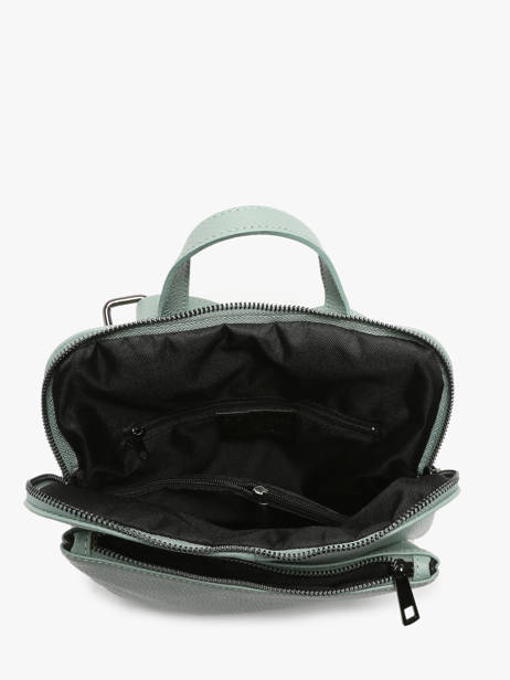 Shoulder Strap Backpack Milano Green caviar CA23067 other view 3