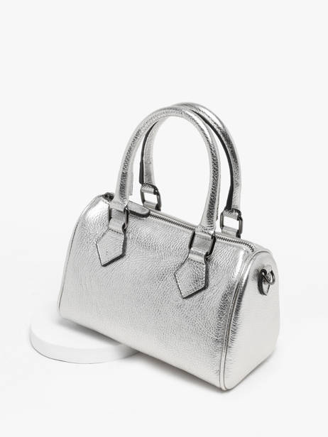 Sac Porté Main Caviar Cuir Milano Argent caviar CA23115 vue secondaire 2