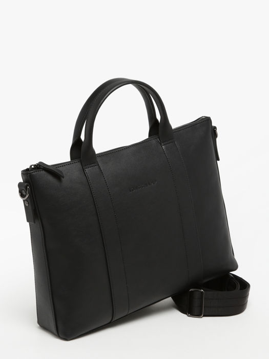 Longchamp Longchamp 3d Briefcase Black