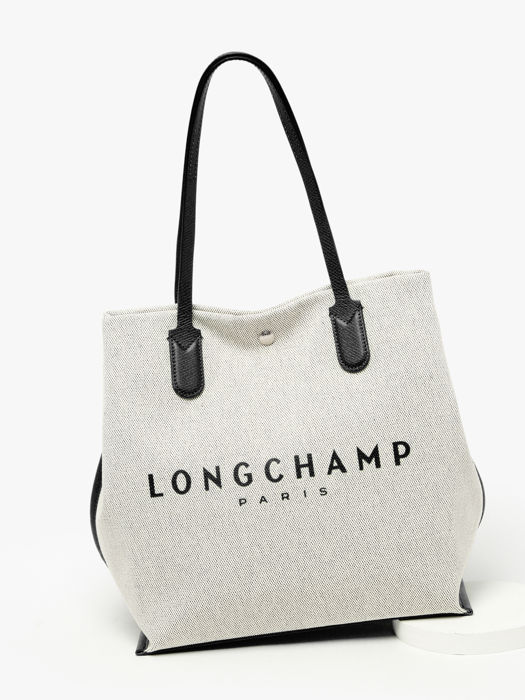 Longchamp Essential toile Hobo bag White