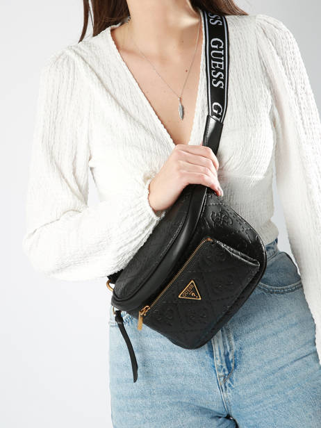 Belt Bag Power Play With Logo-print Guess Black power play SD900680 other view 1