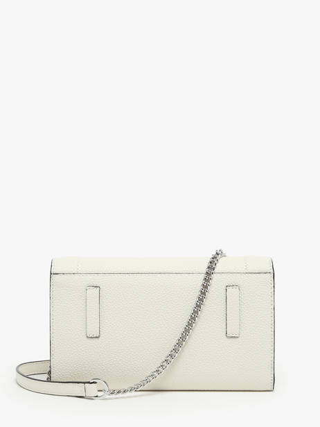 Leather Ninon Belt Bag With Chain Lancel White ninon A11122 other view 4