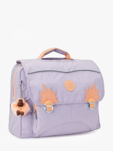 Cartable 2 Compartiments Kipling Violet back to school / pbg PBG21092 other view 2