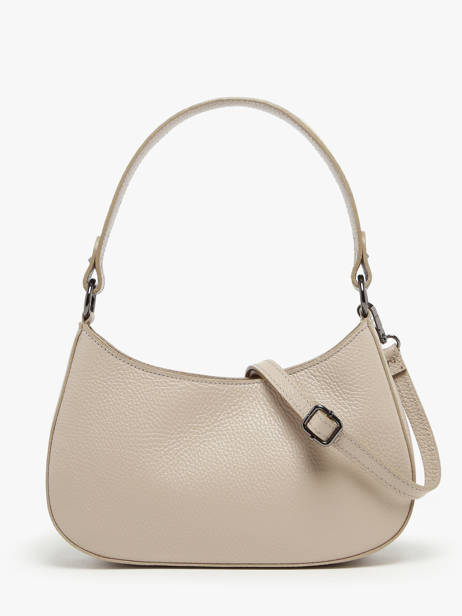 Sac Porté épaule Caviar Cuir Milano Beige caviar CA23120 vue secondaire 4