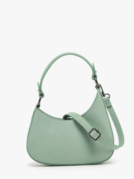 Leather Caviar Crossbody Tas Milano Green caviar CA23118 other view 4