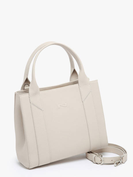 Leather Breda Top-handle Bag Nathan baume Beige mondrian 2 other view 2