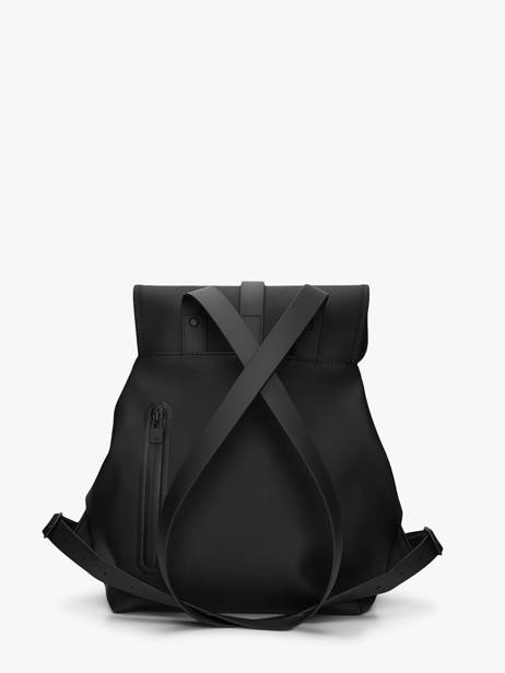 Sac à Dos 1 Compartiment Rains Noir city 13040 vue secondaire 3
