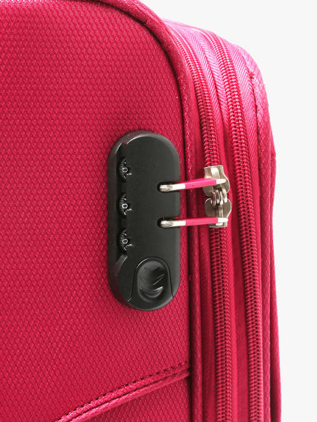 Softside Luggage Sun Travel Red sun M other view 1