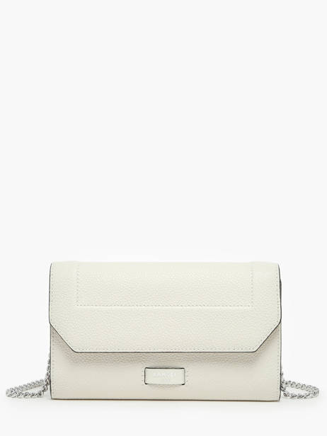 Leather Ninon Belt Bag With Chain Lancel White ninon A11122