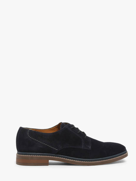 Derby Shoes In Leather Redskins Blue men SARIN