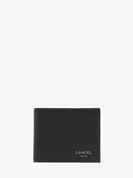 Leather Côme Wallet Lancel Black come A12882