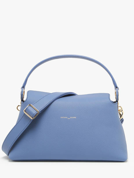 Leather Freesia Shoulder Bag Nathan baume Blue eden 4 other view 4