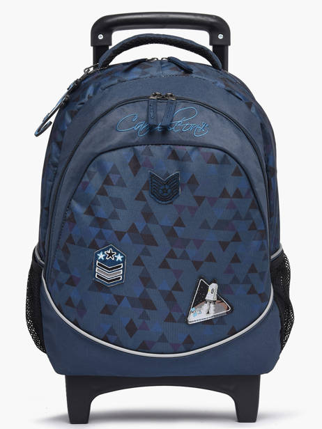 Wheeled Schoolbag Cameleon Blue actual SR39