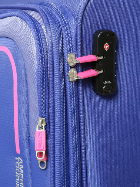 Cabin Luggage American tourister Blue pulsonic 146516 other view 1