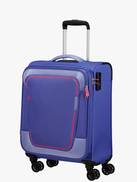 Cabin Luggage American tourister Blue pulsonic 146516 other view 3