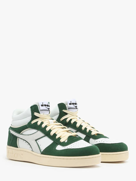 Sneakers In Leather Diadora Green unisex 178563 other view 2